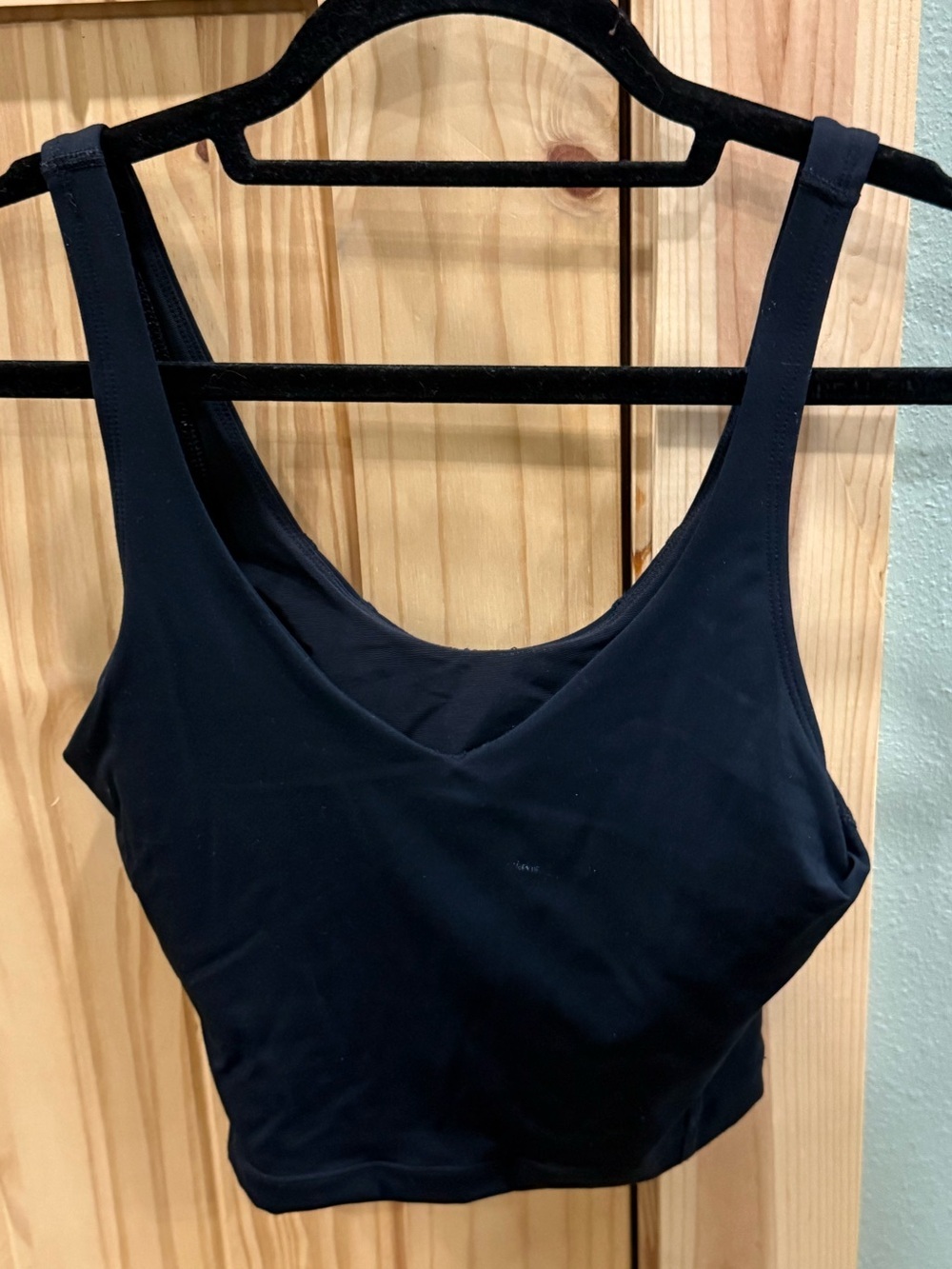 Lululemon Align Ribbed Tank Top In Black - Picture 2 of 3